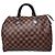 Borsa Speedy 30 in tela Damier di LOUIS VUITTON marrone