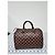 Borsa Speedy 30 in tela Damier di LOUIS VUITTON marrone - vista 3