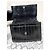 Bolso cruzado de anguila Saint Laurent Sunset Negro - vista 13
