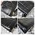 Bolso cruzado de anguila Saint Laurent Sunset Negro - vista 16