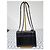 Bolso cruzado de anguila Saint Laurent Sunset Negro - vista 3