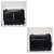 Bolso cruzado de anguila Saint Laurent Sunset Negro - vista 4
