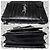 Bolso cruzado de anguila Saint Laurent Sunset Negro - vista 6