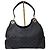 Borsa a spalla 2 in 1 in tela GG Gucci in pelle nera