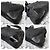 Borsa a spalla 2 in 1 in tela GG Gucci in pelle nera - vista 8