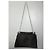 Ikks The 1 Handtasche aus schwarzem Croco-Leder gesteppt Größe L - Ansicht 11