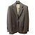 Autre Marque Plaid Wool Virgin Fabric Jacket Brown Beige Olive green Navy blue