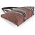 Hermès Troca Horizontal MM Leder Tote Bag Braun - Ansicht 4