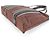 Hermès Troca Horizontal MM Leder Tote Bag Braun - Ansicht 5