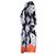 Vestido envolvente con estampado Dahlia Flame de Prada - vista 2