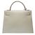 Hermès Borsa HERMES Kelly 32 in Pelle Grigia - 103303 Grigio - vista 4