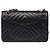 Sac CHANEL Timeless/Classique en Cuir Noir - 103317 - vue 4