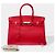 Hermès Borsa HERMES Birkin 35 in Pelle Rossa - 103312 Rosso - Ansicht 2