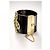 Raro bracciale largo dichiarativo in oro nero di Chanel 14A Paris Dallas D'oro - vista 7