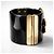 Raro bracciale largo dichiarativo in oro nero di Chanel 14A Paris Dallas D'oro - vista 8