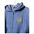Sudadera con capucha Iceberg Ice Play de terciopelo azul L - vista 2