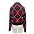 Autre Marque Jacquard-Pullover in Braun und Rot aus Wolle und Kaschmir - Ansicht 2