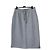 Falda midi Weekend Max Mara gris de algodón XXL