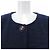 Timeless Chaqueta Chanel sin cuello Azul Azul marino - vista 5