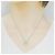 Autre Marque Collana in diamante in oro bianco Au750 a forma di fiore Argento - vista 6