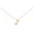 Autre Marque Au750 Note Diamant Halskette Golden