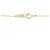 Autre Marque Au750 Note Diamant Halskette Golden - Ansicht 5
