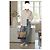 Gucci Abbey Tote GG Canvas e pelle viola Beige Viola scuro - vista 7