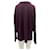 Autre Marque Bordeauxfarbener Wollpullover  - Ansicht 2