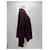 Autre Marque Bordeauxfarbener Wollpullover  - Ansicht 3