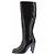 Autre Marque Botas de cuero negras GIA BORGHINI Talla 38 Negro - vista 3