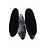 Autre Marque Botas de cuero negras GIA BORGHINI Talla 38 Negro - vista 6
