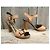 Sandali Lanvin in pelle beige - vista 3