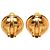 Orecchini rotondi a clip in oro placcato Chanel 31 Rue Cambon D'oro - vista 2