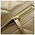 Bolsa de boliche Coco Cocoon em couro de cordeiro metálico acolchoado dourado da Chanel - vista 8