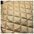 Bolsa de boliche Coco Cocoon em couro de cordeiro metálico acolchoado dourado da Chanel - vista 9