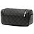 Pochette da Toilette Damier Graphite Nera Louis Vuitton Nero - vista 2
