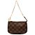 Mini Pochette Accessoires Damier Ebene Marrone Louis Vuitton