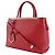 Fendi Petite 2Jours in Pelle Rossa Rosso - vista 2