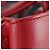 Fendi Petite 2Jours in Pelle Rossa Rosso - vista 7