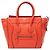 Luggage Céline Celine Orange Micro-Leder Reisetasche