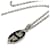 Hermès Hermes Mini Maillon PM Necklace Black Silvery  - view 1
