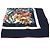 Sciarpa Louis Vuitton Monogram Carré 70 LV Bouquet Multicolore Blu navy - vista 2
