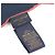 Sciarpa Louis Vuitton Monogram Carré 70 LV Bouquet Multicolore Blu navy - vista 5