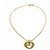 Collana in tono oro Christian Dior D'oro