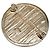 Chanel Coco Mark Gold Rhinestone Brooch Golden - view 2
