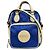 Borsa a Spalla Gucci Ob the Grid Blu Beige