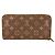 Twist Portefeuille long en denim Monogram Louis Vuitton Blanc