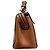 Fendi Dotcom Schultertasche aus Leder Braun - Ansicht 5