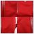 Borsa a spalla in nylon A5 di Prada Rosso - vista 17