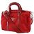 Borsa a spalla in nylon A5 di Prada Rosso - vista 2